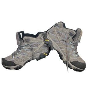 Women’s Merrell High top Hiking Shoes 8.5 preowned read vibram‎ outdoor